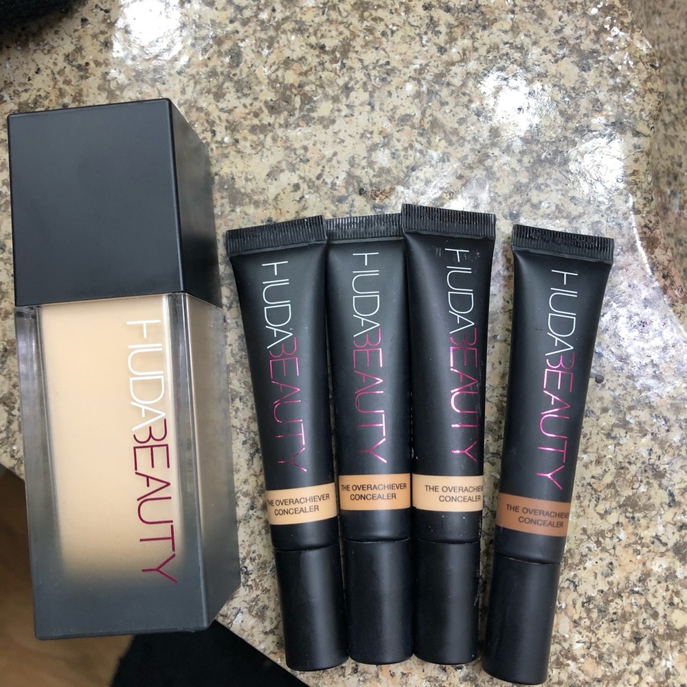 Huda beauty & Anastasia concealer and foundation
